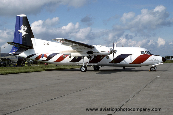 Dutch Air Force 334 Squadron Fokker F-27-300M Troopship C-10 (1993)