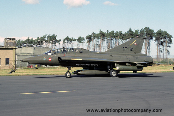 Danish Air Force Esk 729 SAAB Draken TF-35 AT-152 (1993)