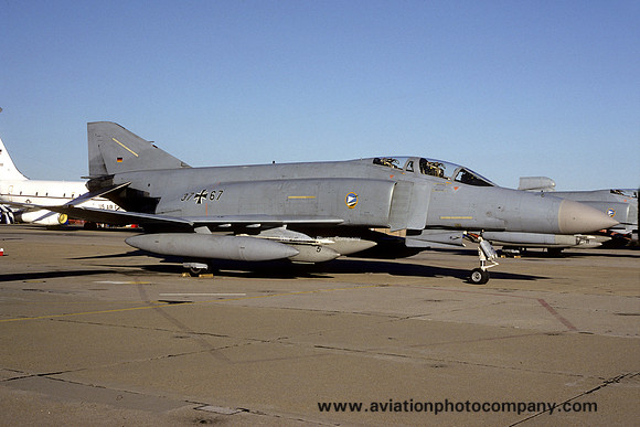 German Air Force JG74 McDonnell F-4F Phantom 37+67 (1993)