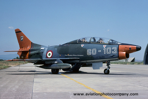 Italian Air Force 60 Stormo FIAT G-91T MM54403/60-103 (1992)