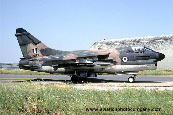 Greek Air Force 345 Mira LTV A-7H Corsair 159953 (1992)