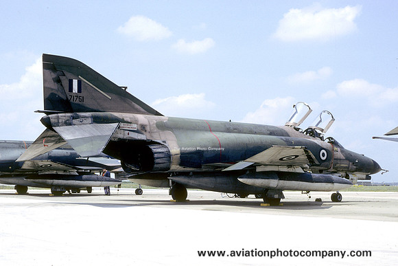 Greek Air Force 338 Mira McDonnell F-4E Phantom 71751 (1991)