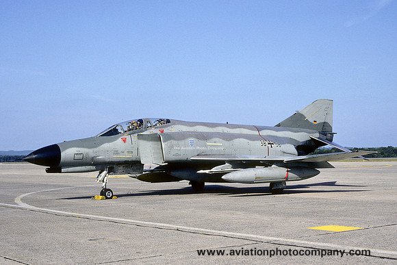 German Air Force JBG35 McDonnell F-4F Phantom 38+58 (1990)