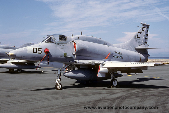 US Marines VMA-211 Douglas A-4M Skyhawk 158167/CF-05 (1987)