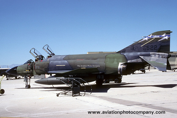 USAF California ANG 196 FIS McDonnell F-4C Phantom 63-7522 (1986)
