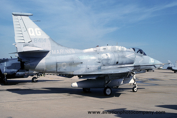 US Marines VMA-131 Douglas A-4M Skyhawk 158414/QG-10 (1989)