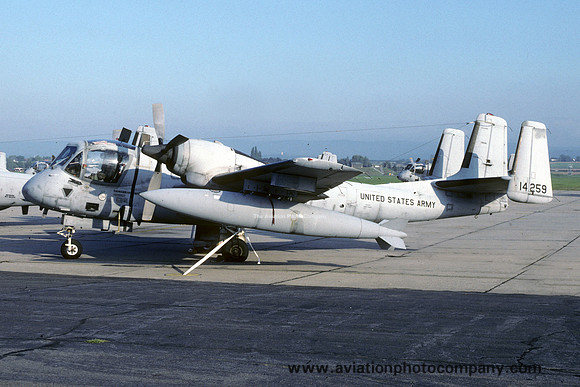 US Army 3 MIB Grumman RV-1D Mohawk 64-14259 (1990)