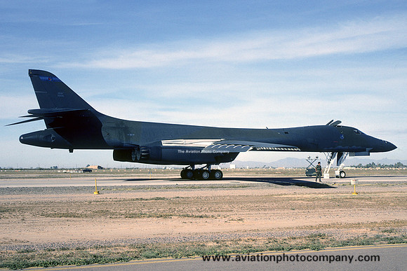 USAF 96 BW Rockwell B-1B Lancer 86-0130 (1989)
