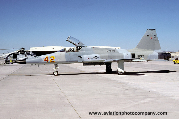 US Navy VF-127 Northrop F-5E Tiger 741547/NJ-742 (1990)