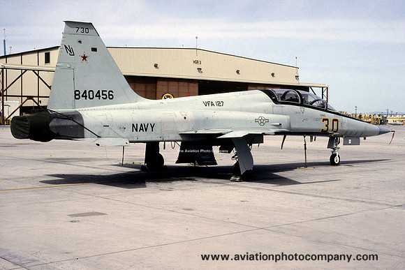 US Navy VFA-127 Northrop F-5F Tiger 840456/NJ-730 (1990)