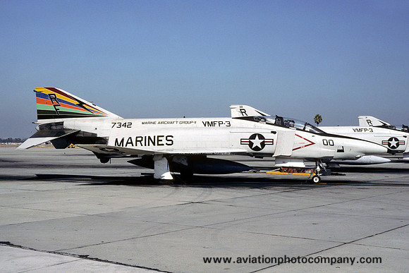 US Marines VMFP-3 McDonnell RF-4B Phantom 157342/RF-00 (1990)