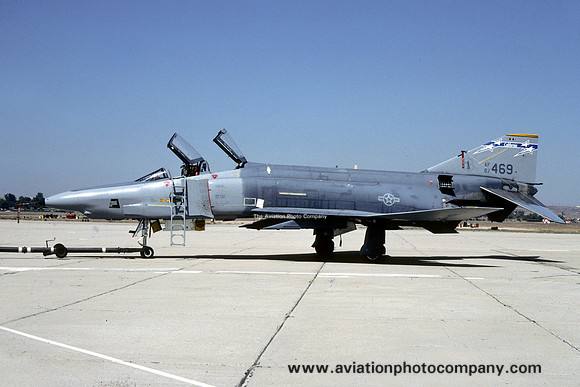 USAF California ANG 196 TRS McDonnell RF-4C Phantom 67-0469 (1990)