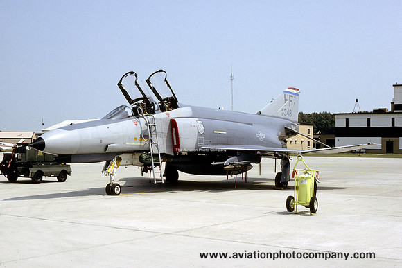 USAF Indiana ANG 113 TFS McDonnell F-4E Phantom 67-0348/HF (1990)