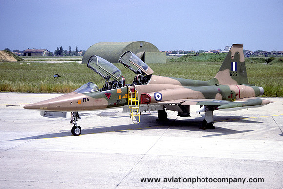 Greek Air Force 349 Mira Northrop F-5B Freedom Fighter 609 (1991)