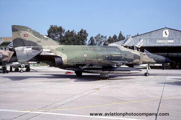 Turkish Air Force 7 Ahu McDonnell F-4E Phantom 1031/7-031 (1991)
