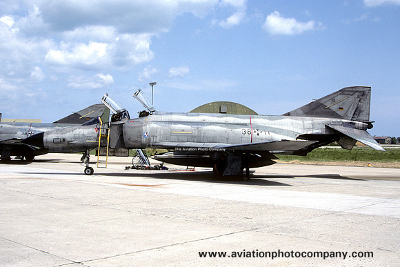 German Air Force JBG36 McDonnell F-4F Phantom 38+11 (1992)