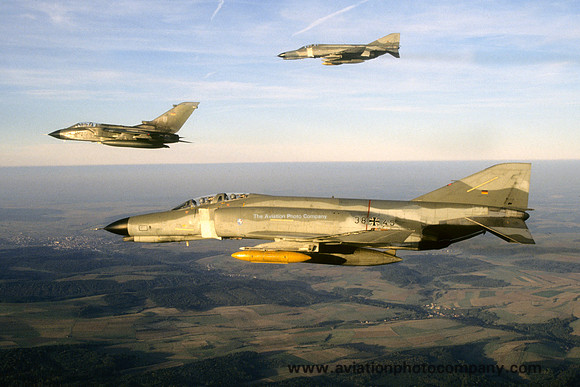 German Air Force JBG36 McDonnell F-4F Phantom 38+45 (1992)