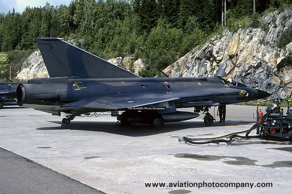 Finnish Air Force HavLLv 21 SAAB Draken J-35FS DK-253 (1993)