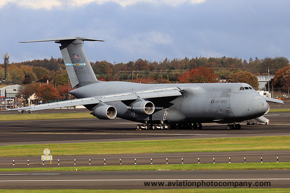 USAF 436/512 AW Lockheed C-5M Galaxy 85-0003 at Prestwick (2023)