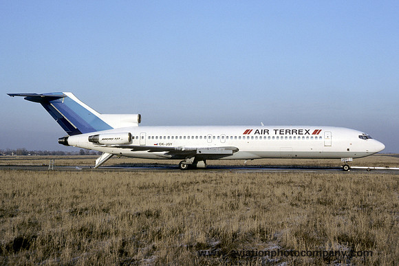 Air Terrex Boeing 727-230(A) OK-JGY (1991)