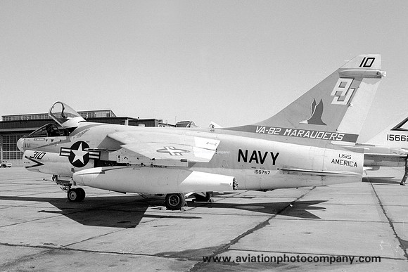 US Navy VA-82 LTV A-7E Corsair 156757/AJ-310