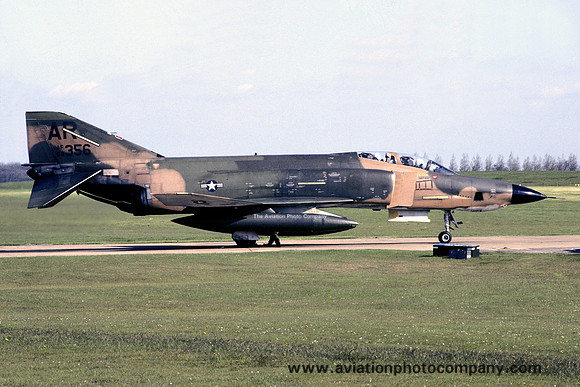 USAF 10 TRW 1 TRS McDonnell RF-4C Phantom 69-0356/AR (1981)