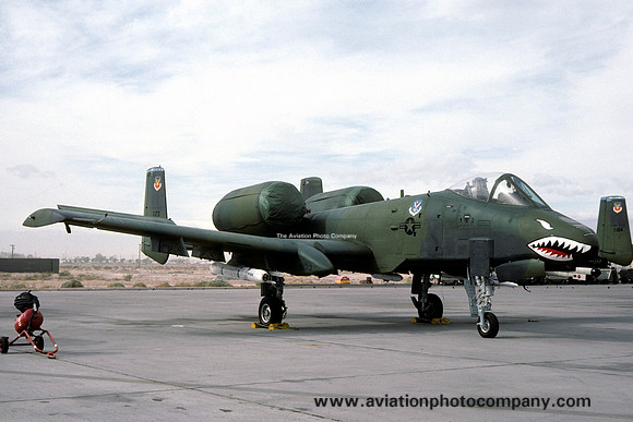USAF 23 TFW 74 TFS Fairchild A-10A Thunderbolt 79-0173/EL (1981)