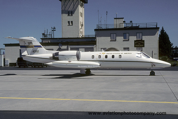 USAF 86 AW 76 AS Learjet C-21A 84-0112 at Rhein Main (2001)