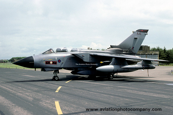 RAF 617 Squadron Panavia Tornado GR.4 ZA556/AJ-C at RAF Marham (2005)