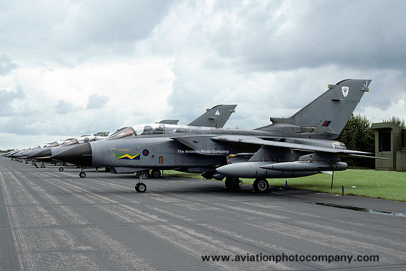 RAF 13 Squadron Panavia Tornado GR.4 ZG705/J at RAF Marham (2005)