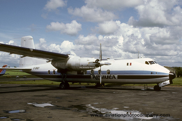 Aligiulia Handley Page Herald G-GNSY (1987)