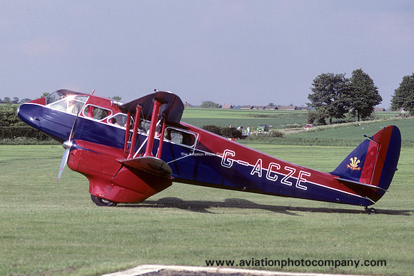 De Havilland DH89A Dragon Rapide G-ACZE (1987)