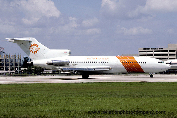 Sun Coast Airlines Boeing 727-191 N801SC (1986)