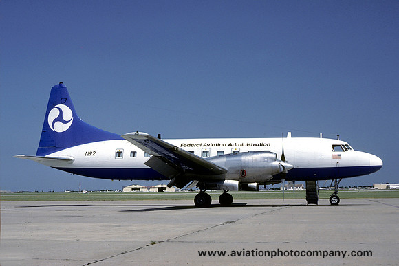 Federal Aviation Administration Convair 580 N92 (1986)