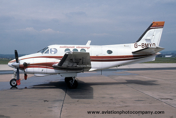 National Airways Beech C90 King Air G-BMXO (1987)