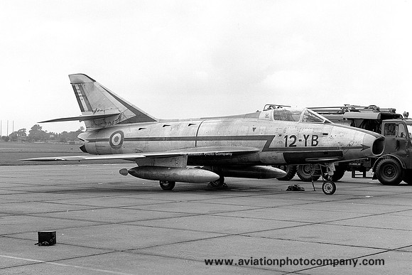 French Air Force EC1/12 Dassault Super Mystere B.2 111/12-YB (1967)