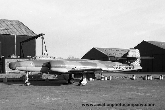 Canadian Air Force 441 Squadron Avro CF-100 Canuck 18360 at Prestwick (1963)