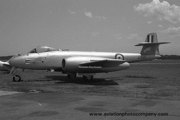 RAAF Shooting Stars Gloster Meteor F.8 A77-875 (1966)