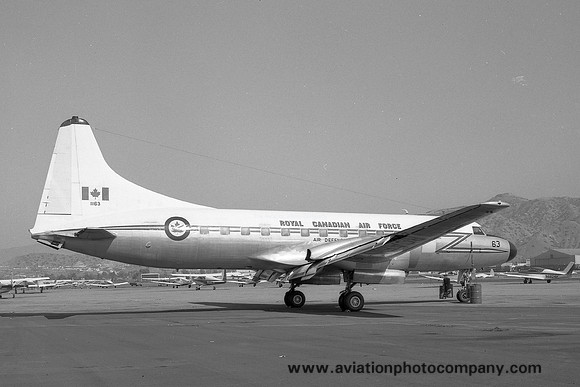 Canadian Air Force Convair 580 11163 (1966)