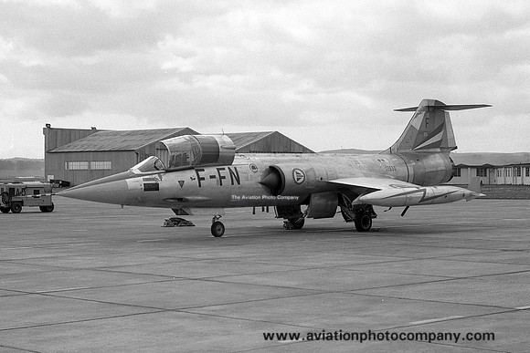 Norwegian Air Force 331 Skv Lockheed F-104G Starfighter 12630/FN-F (1970)