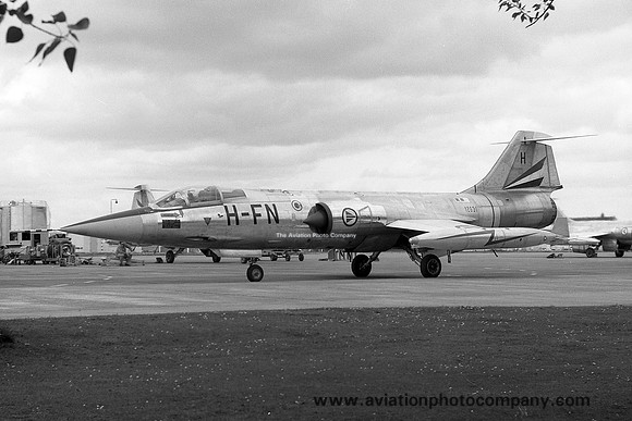 Norwegian Air Force 331 Skv Lockheed F-104G Starfighter 12631/FN-H (1970)