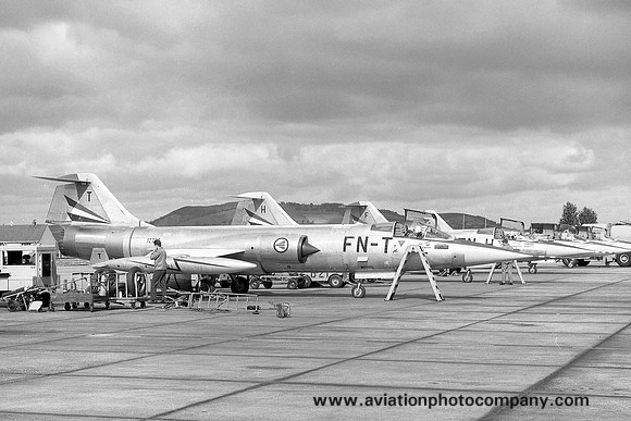 Norwegian Air Force 331 Skv Lockheed F-104G Starfighter 12232/FN-T (1970)