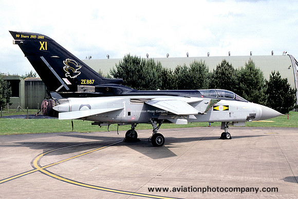 RAF 11 Squadron Panavia Tornado F.3 ZE887/XI (2005)