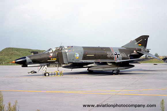 German Air Force JG74 McDonnell F-4F Phantom 38+08 (1979)