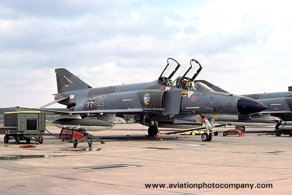 German Air Force JG74 McDonnell F-4F Phantom 37+52 (1979)