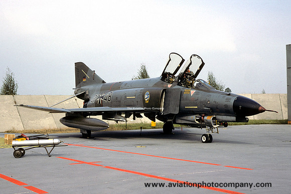 German Air Force JG74 McDonnell F-4F Phantom 37+48 (1979)