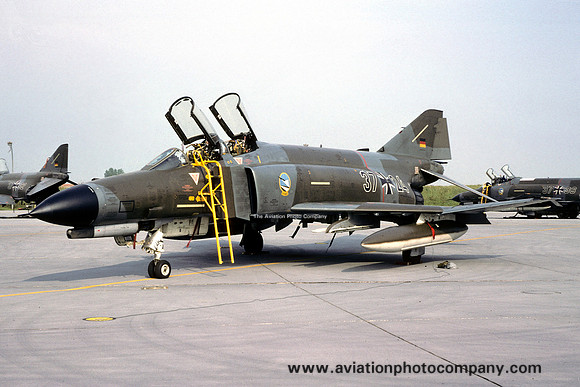 German Air Force JG74 McDonnell F-4F Phantom 37+24 (1979)