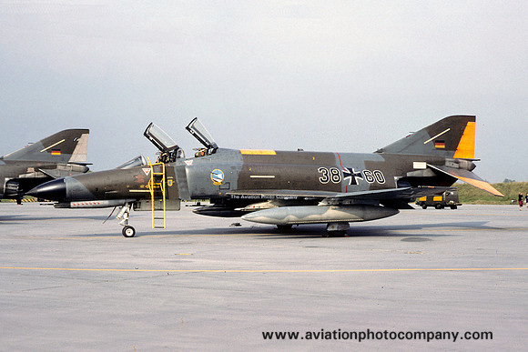 German Air Force JG74 McDonnell F-4F Phantom 38+60 (1979)