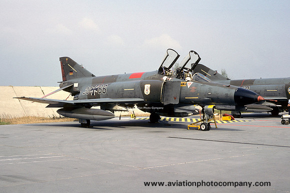 German Air Force JG71 McDonnell F-4F Phantom 38+66 (1979)