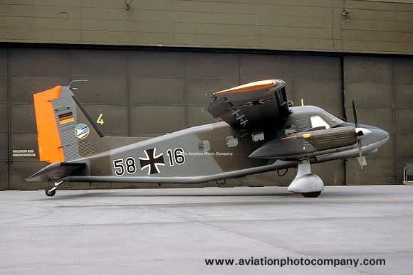 German Air Force JG74 Dornier Do28D 58+16 (1979)